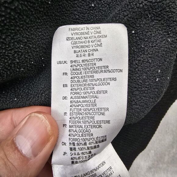 Fox Racing Hooded Jacket Mens Medium Gray Embroidered Vtg Y2K Motocross - Picture 9 of 15